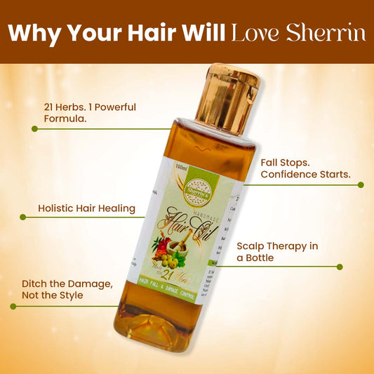 Sherrin's Organic Handmade Hair Oil