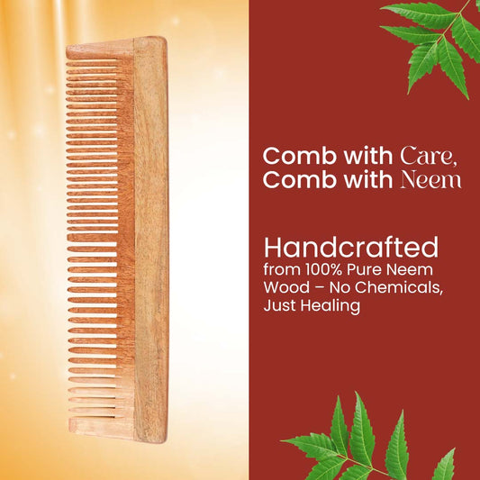 Sherrin's Organic Full Wooden Comb